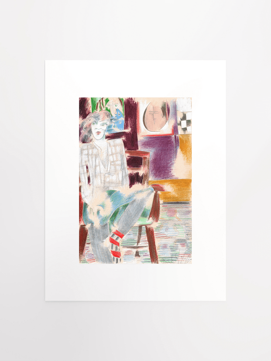 Woman in Chair 03.25.85 print product image (2)