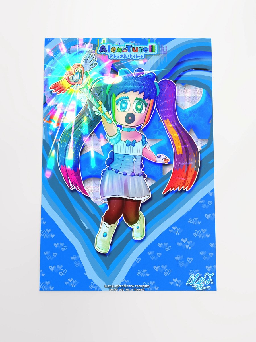 Cute n' seiso magical lil bro in action! [POSTER] product image (1)