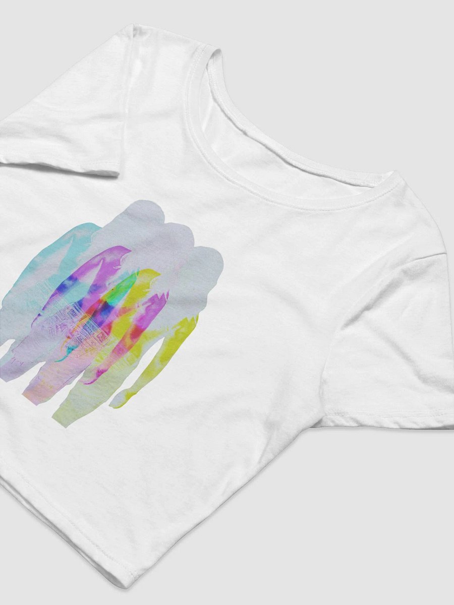 Tri-Figure Holographic Crop Tee product image (5)