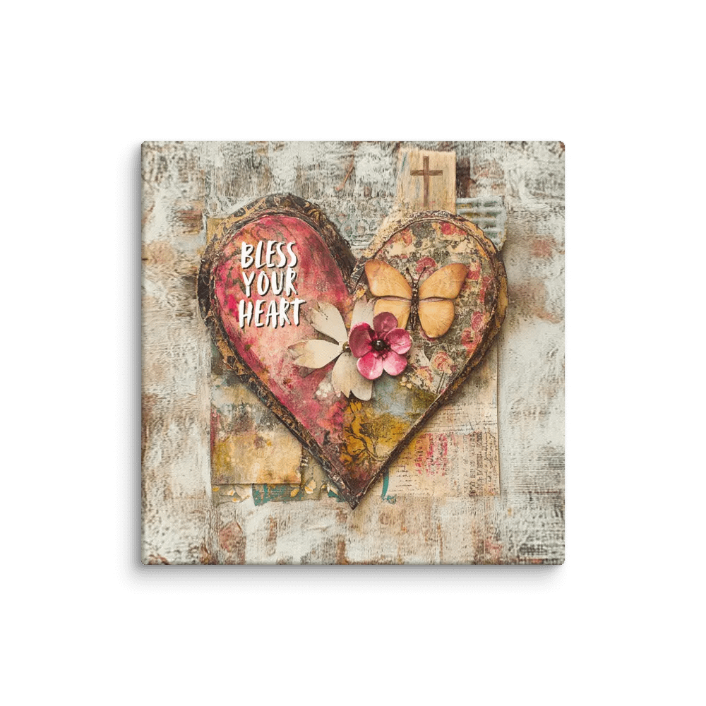 Bless Your Heart: Canvas Print product image (1)