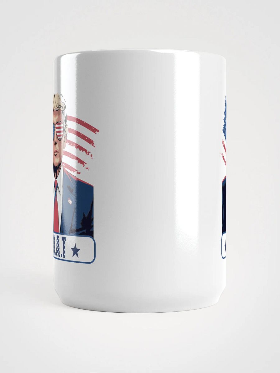 Trump GOAT – Patriotic USA Flag Sunglasses Design MUG product image (5)