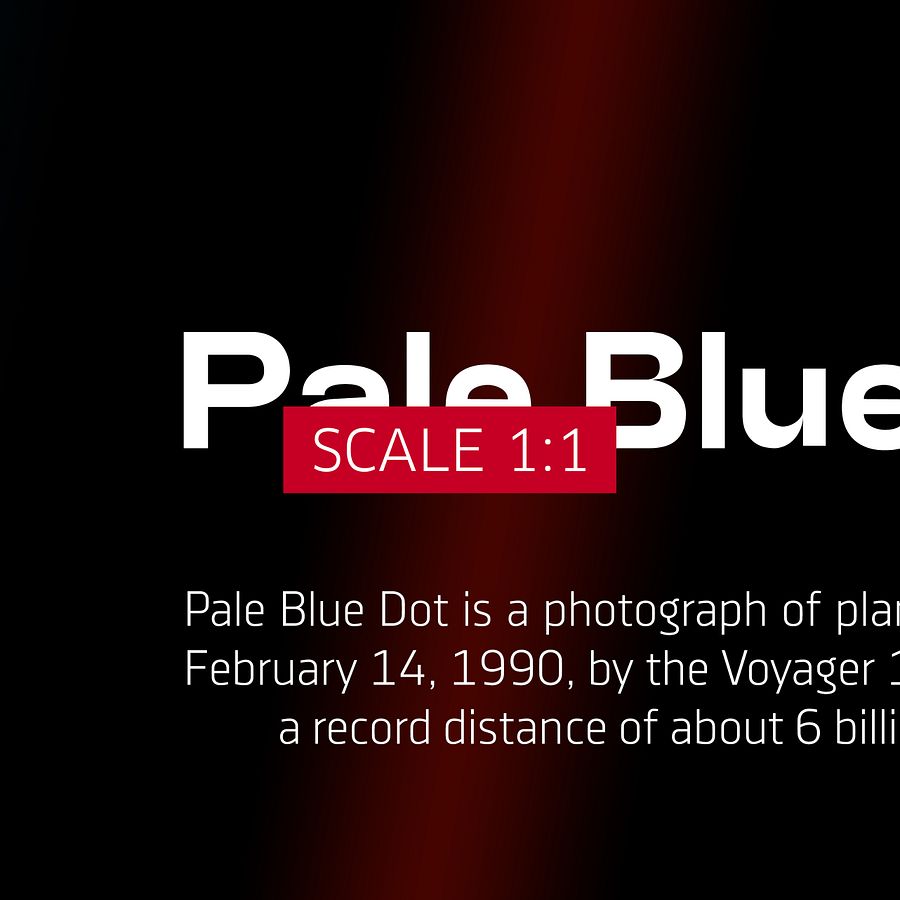 Pale Blue Dot poster, NASA Voyager 1, 1990 with Carl Sagan quote — Space poster product image (6)