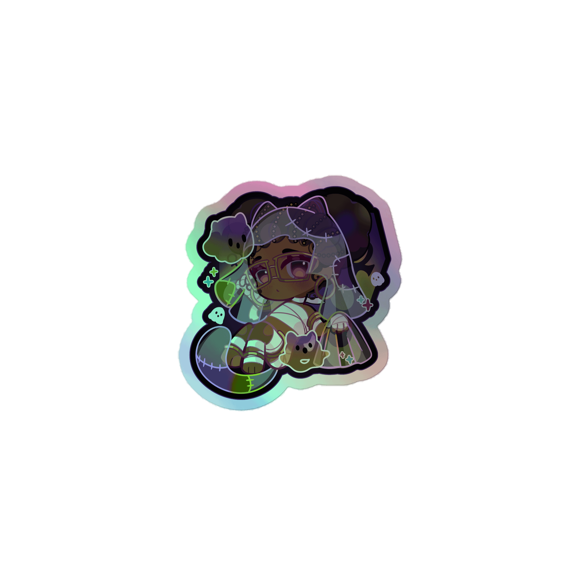 Ghost Momo Sticker product image (1)