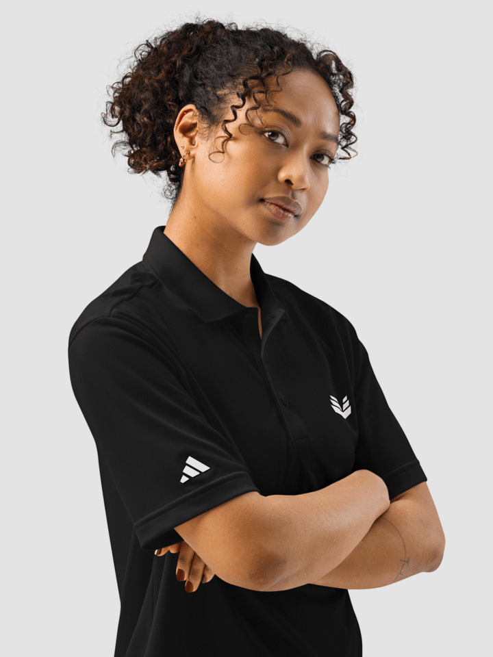 Valkence x adidas Sport Polo Shirt - Black product image (2)