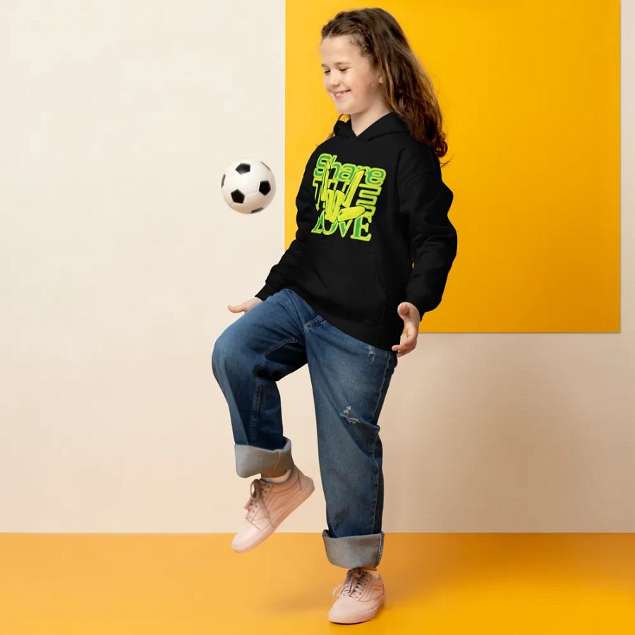 3D Share The Love Youth Hoodie product image (10)