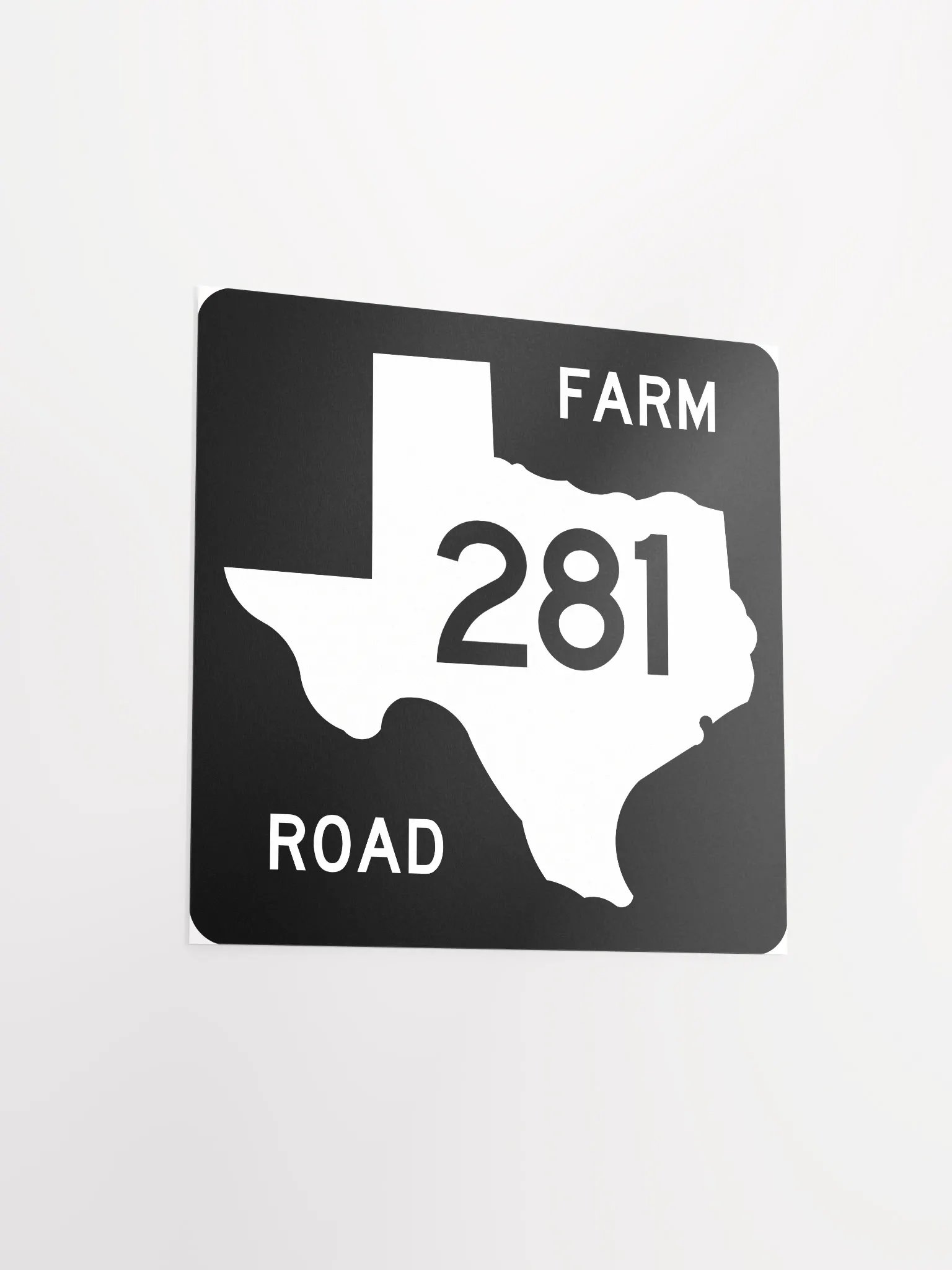 Texas Farm Road Sign FM 281 Poster product image (7)