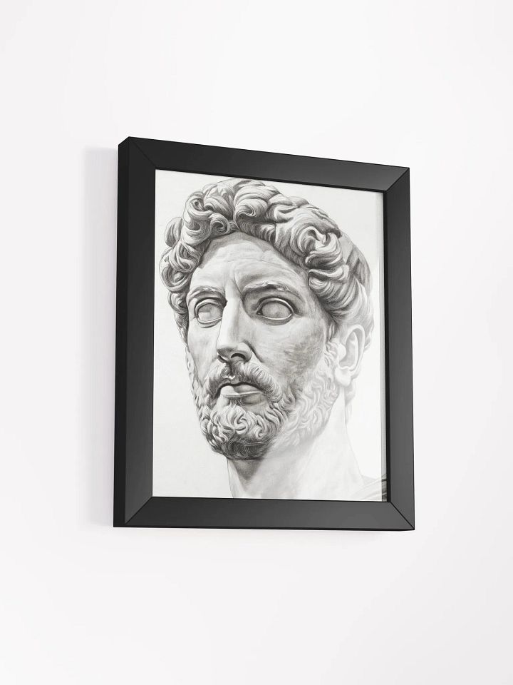Cultural Vanguard: The Reflective Bust of Emperor Hadrian product image (1)