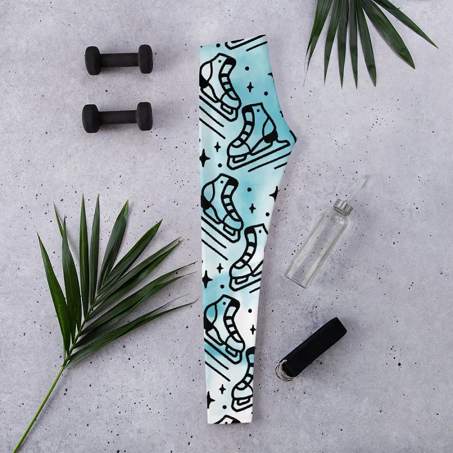 Skates Pattern Leggings product image (3)