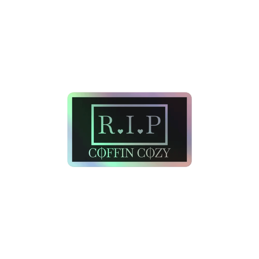 Rest in Peace Banner Holographic Sticker product image (2)