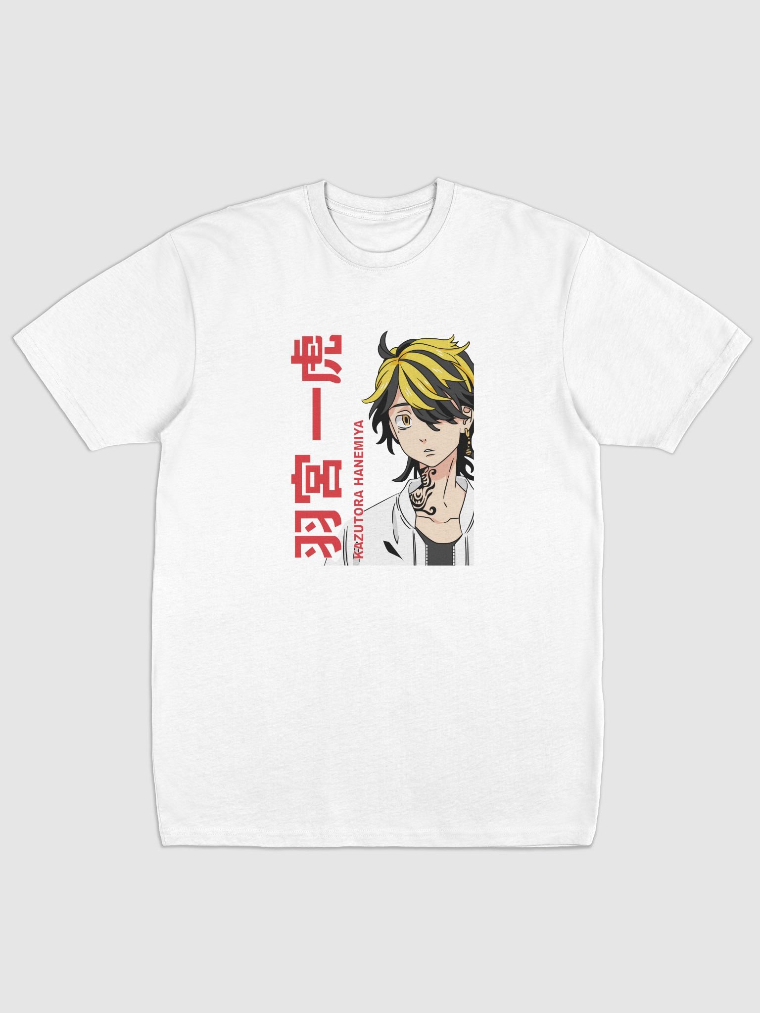 KAZUTORA HANEMIYA Illustrated Premium Tee | Tokyo Revengers product image (3)