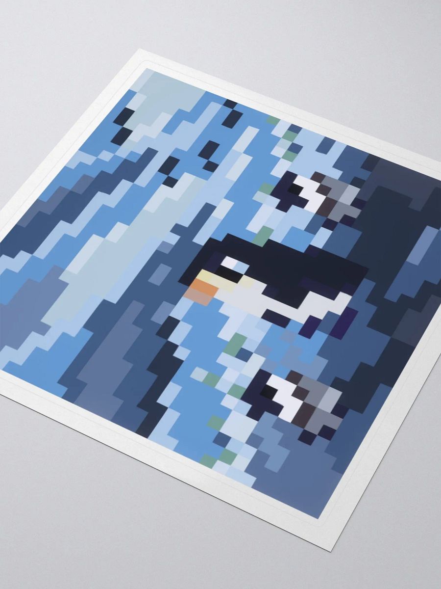 A Cold Day Painting Sticker | Pirates SMP product image (1)