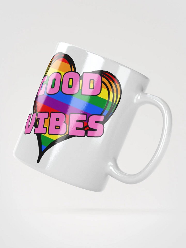 Good Vibes White Mug product image (2)