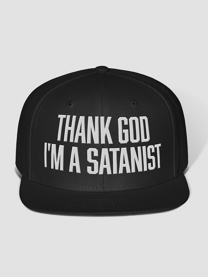 Thank God I'm A Satanist - Hat product image (2)