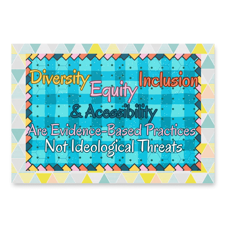 Hands Off DEIA, Evidence Based Practices, Protest Papers product image (1)