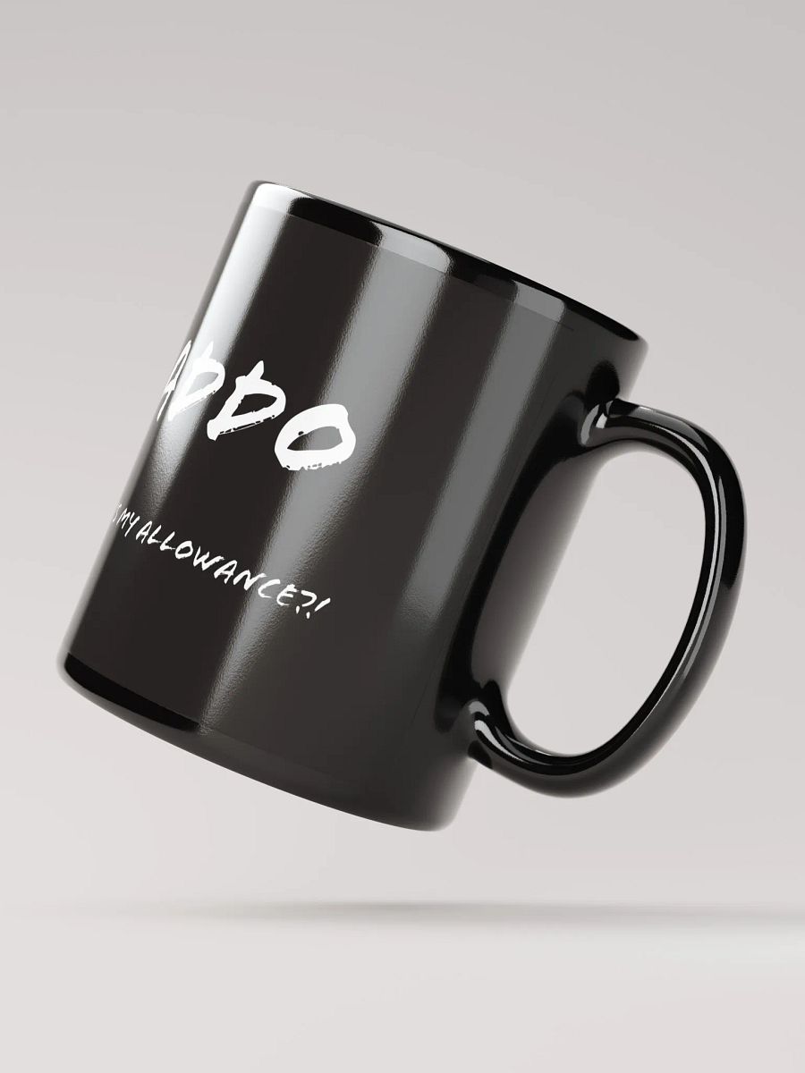 DADDO Funny Black Glossy Mug product image (2)
