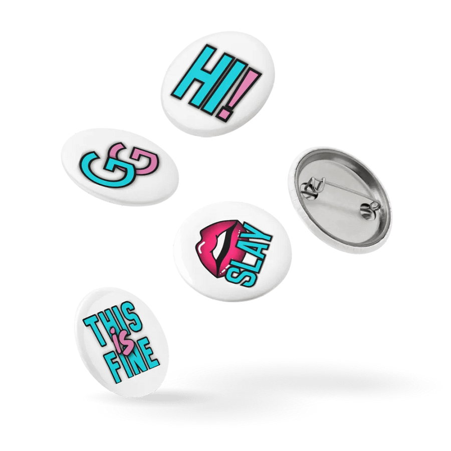 Emote Bundle Pin Set product image (14)