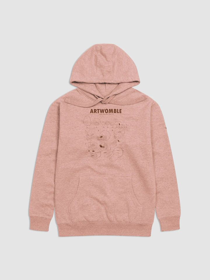 Artwomble SAR Hoodie - Brown Design product image (1)