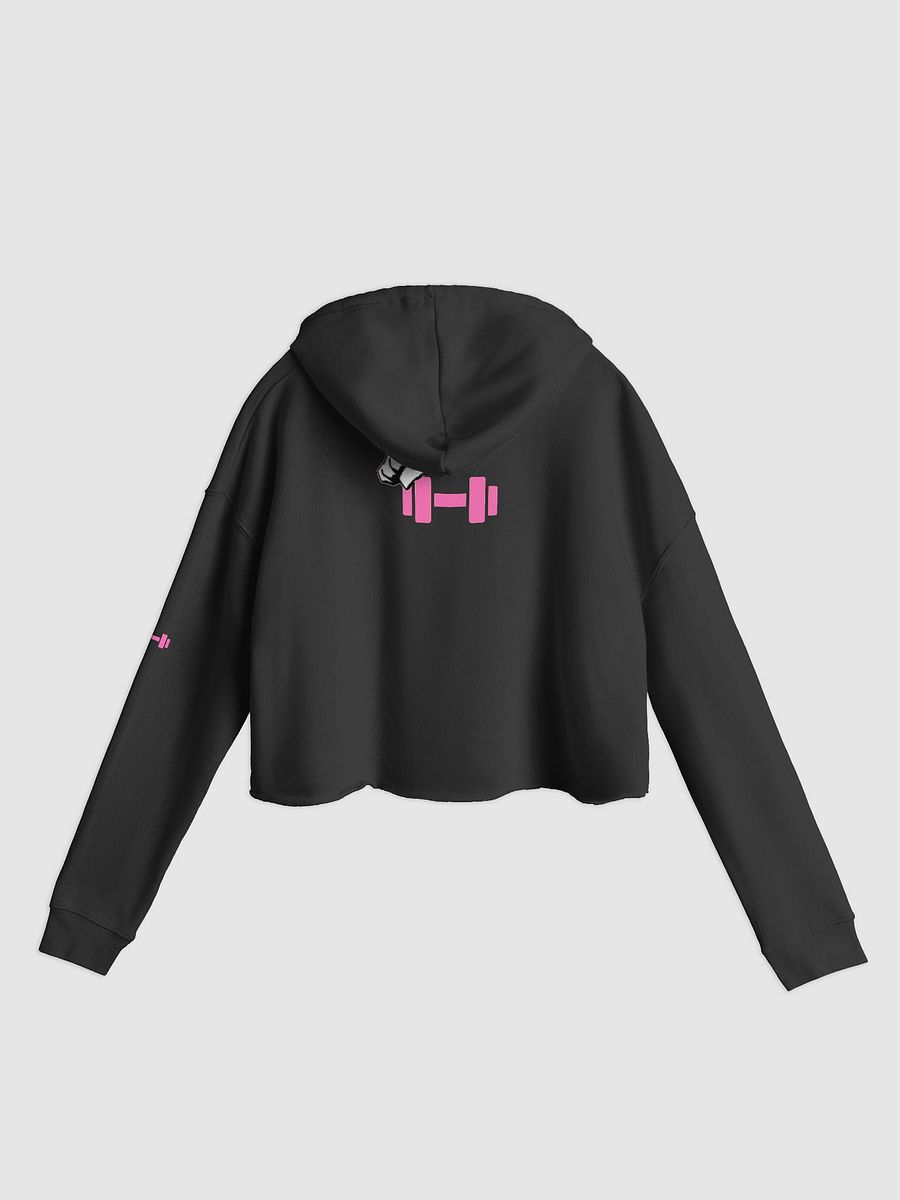 STAY FIT NOT SILL CROP HOODIE product image (8)
