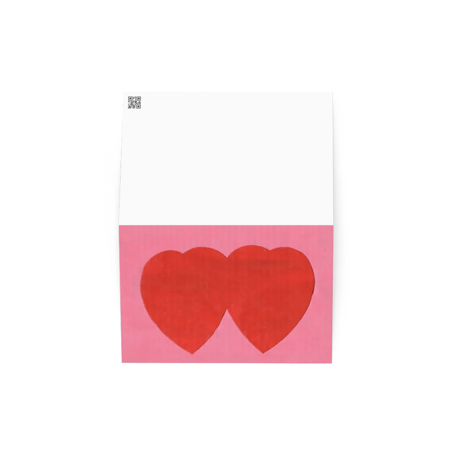 Cardboard Hearts Valentine Card product image (3)
