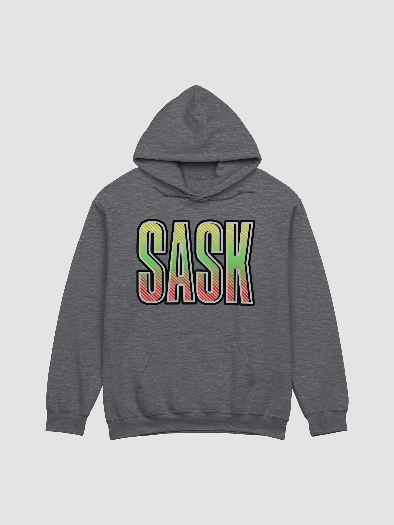 Sask Saskatoon Saskatchewan Bold Gradient Hoodie product image (1)