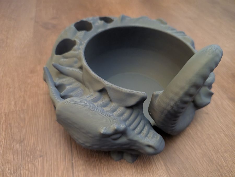 Sleepy Dragon Yarn Bowl product image (3)