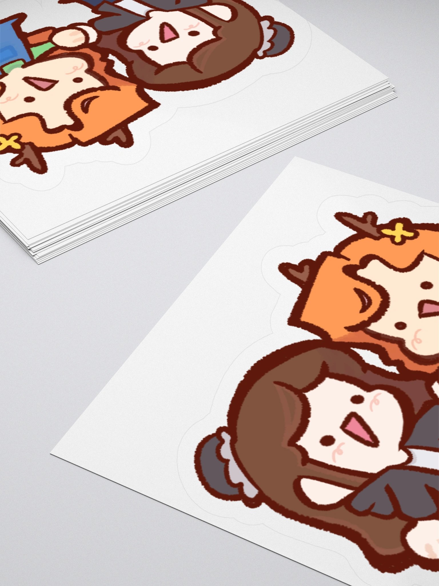 Shiny duo sticker product image (4)