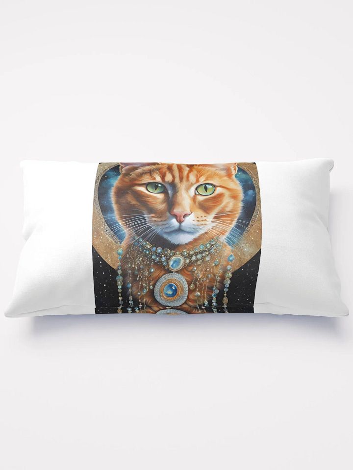 Mystical Ginger Tabby Cat Dreams Pillow product image (2)