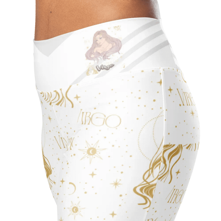 Virgo Symmetric Vibe Flare Leggings product image (1)