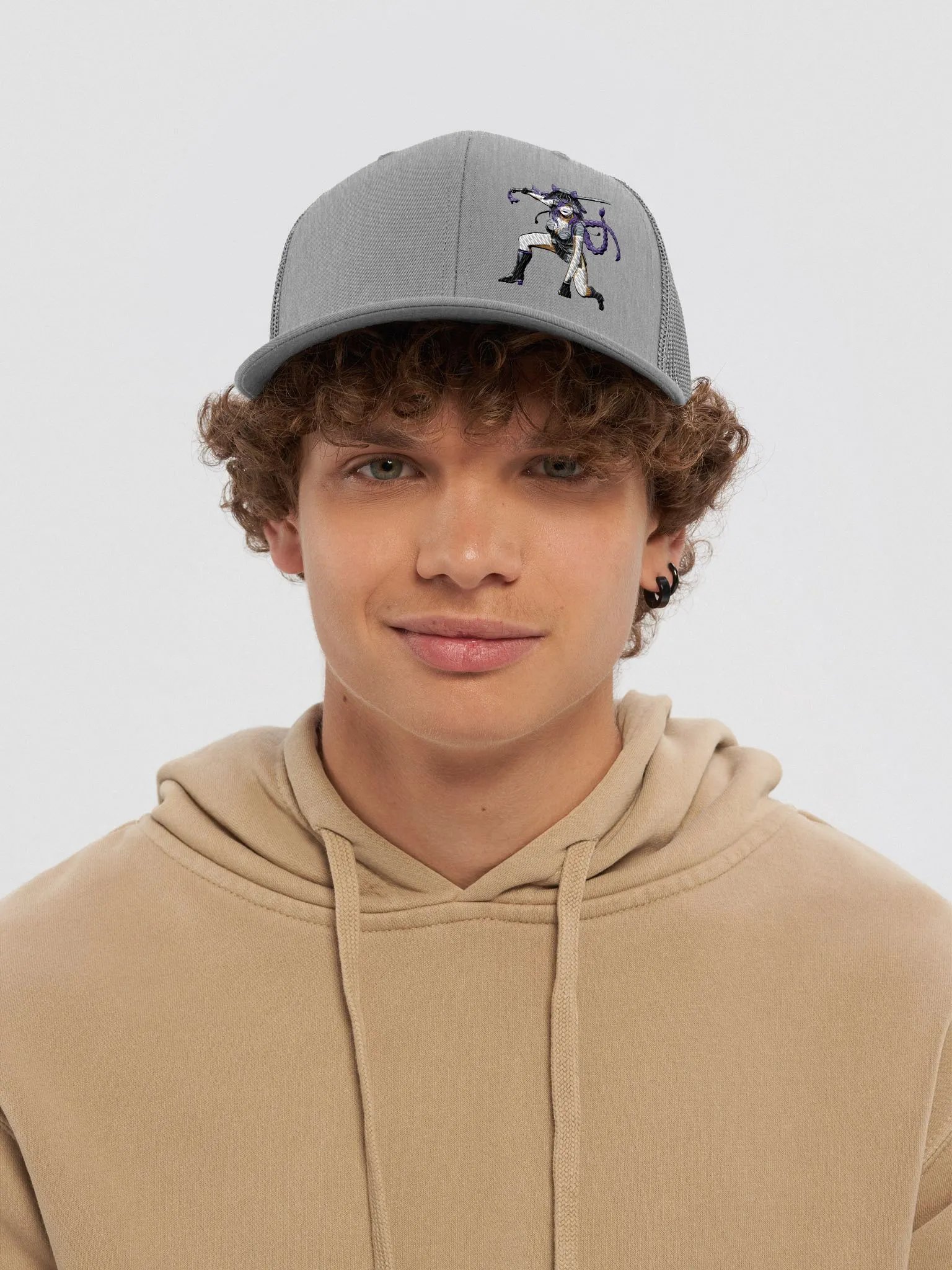 Trucker Glyph Hat - Heather / Black product image (5)