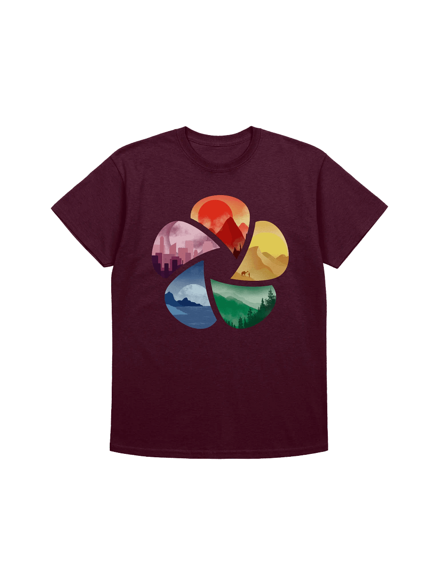 Landscape Front Heavyweight T-Shirt product image (9)