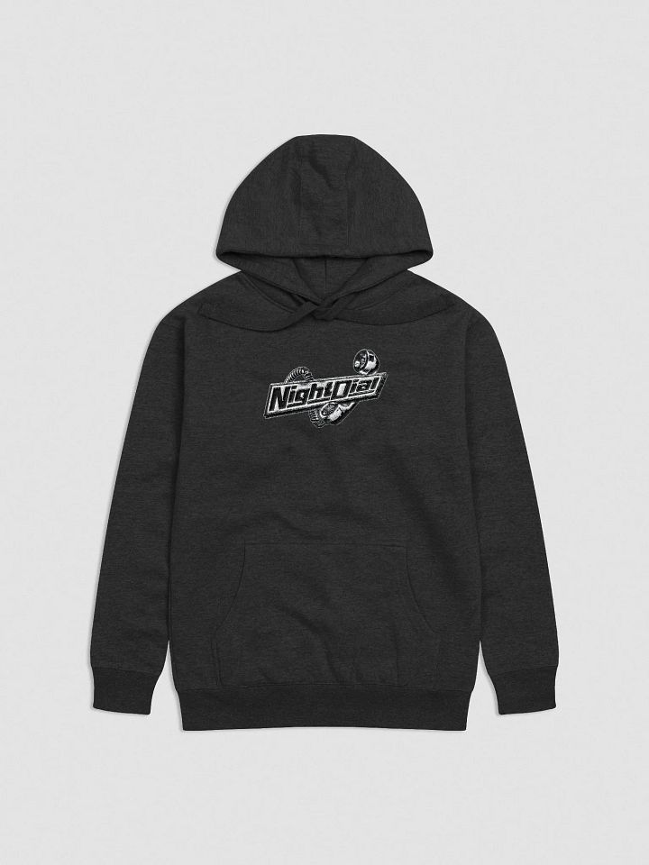 Embroidered NIGHT DIAL Rotary Hoodie product image (2)