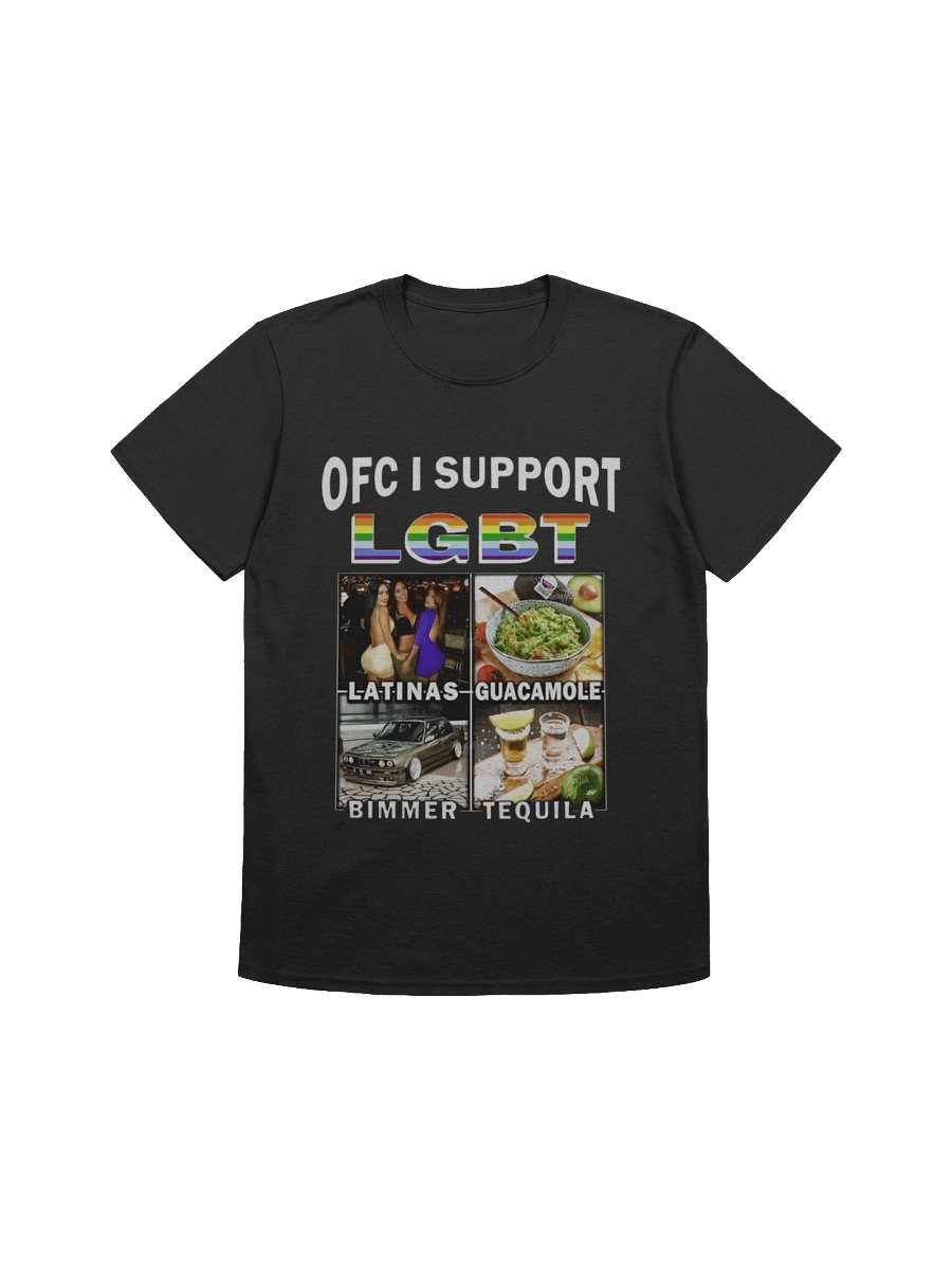 OFC I SUPPORT LGBT T-Shirt product image (1)