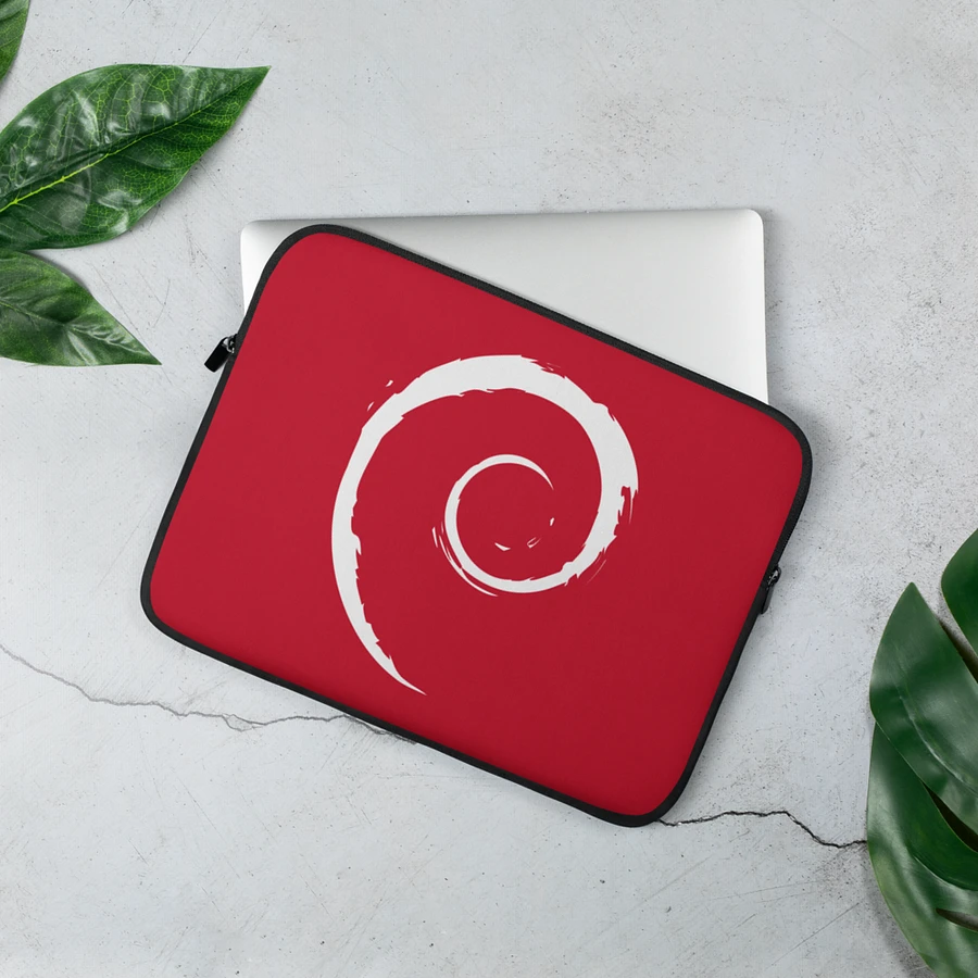 Laptop Sleeve with Debian Swirl product image (2)
