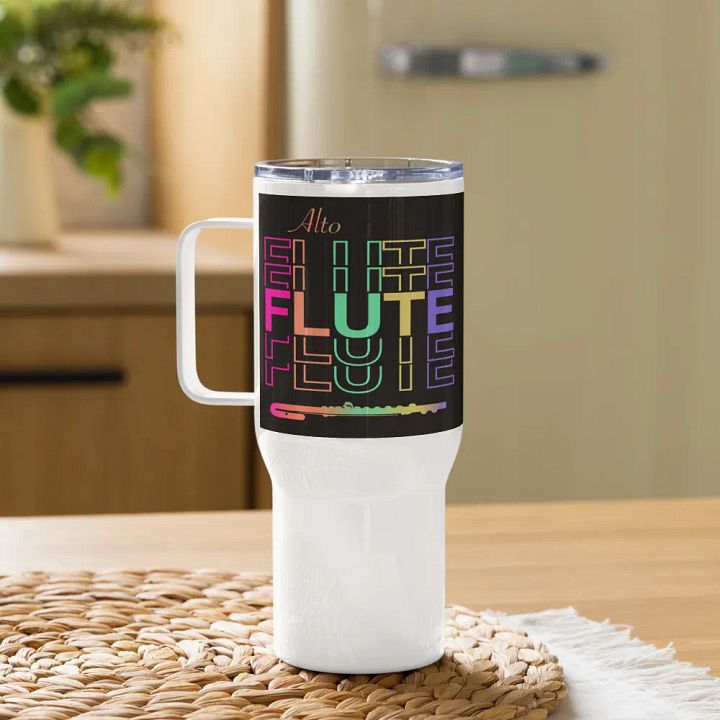 Symmetrical Flute Graphic Travel Mug - Alto product image (2)