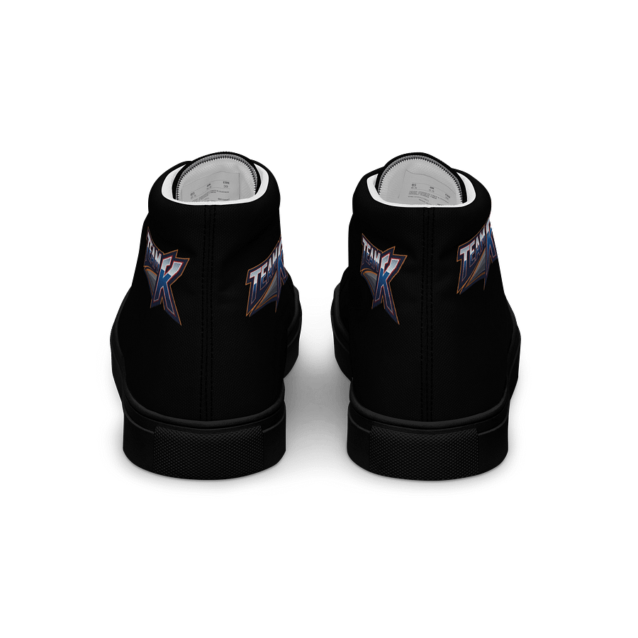 Team K (V-2) Women's High Top Canvas Shoes product image (4)