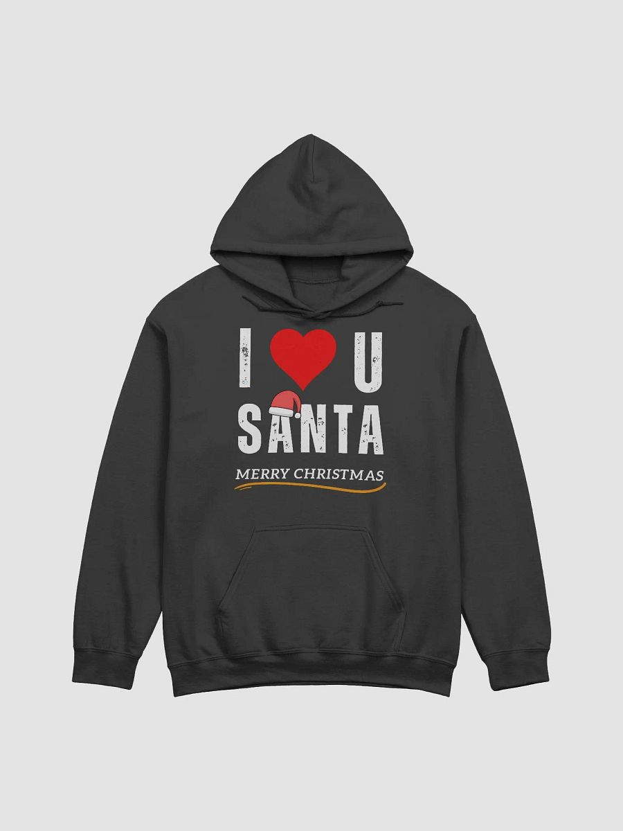 I love Santa Gildan Classic Hoodie product image (1)