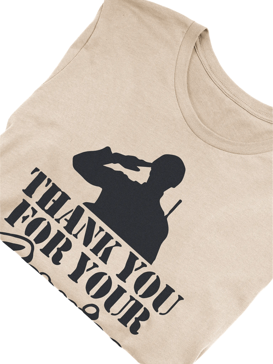Thank You For Your Service T-shirt product image (49)