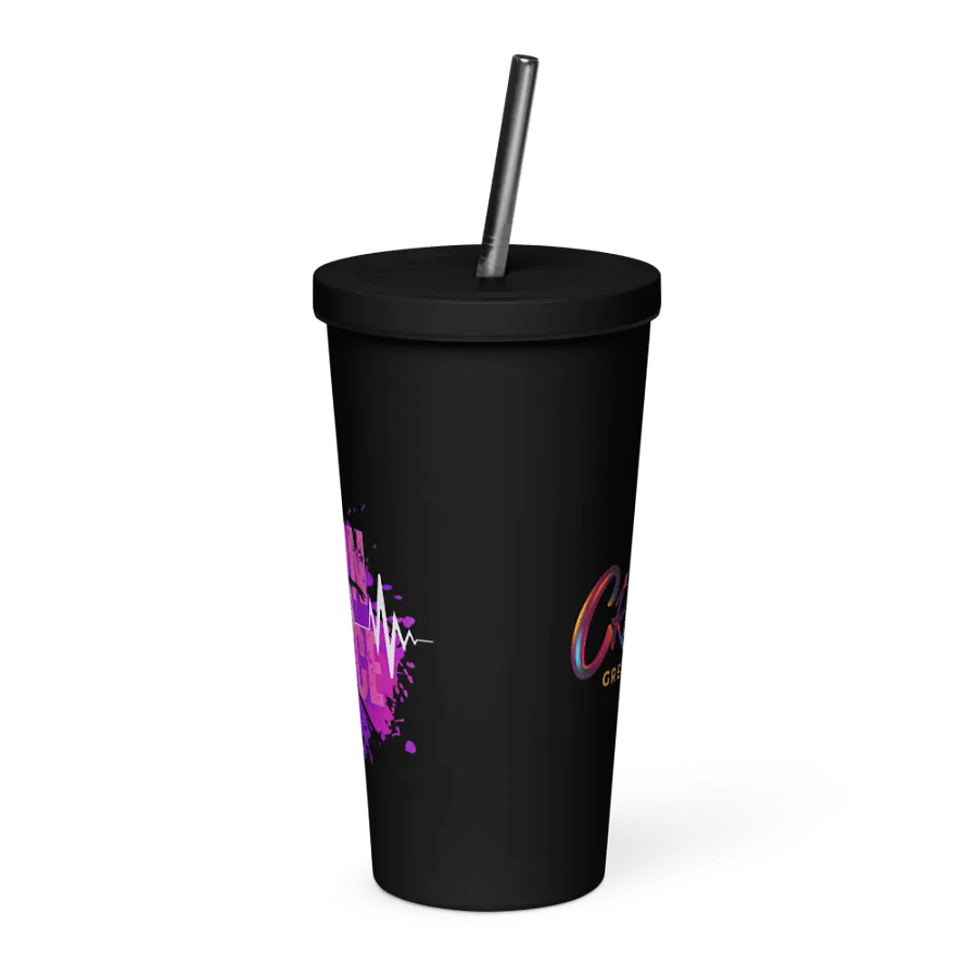 Create Greatness + Born to Dance Vibrant Beats Her Silhouette Insulated Tumbler product image (45)