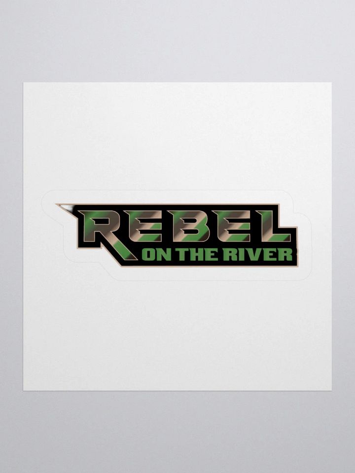 Rebel On The River Kiss Cut Stickers product image (3)