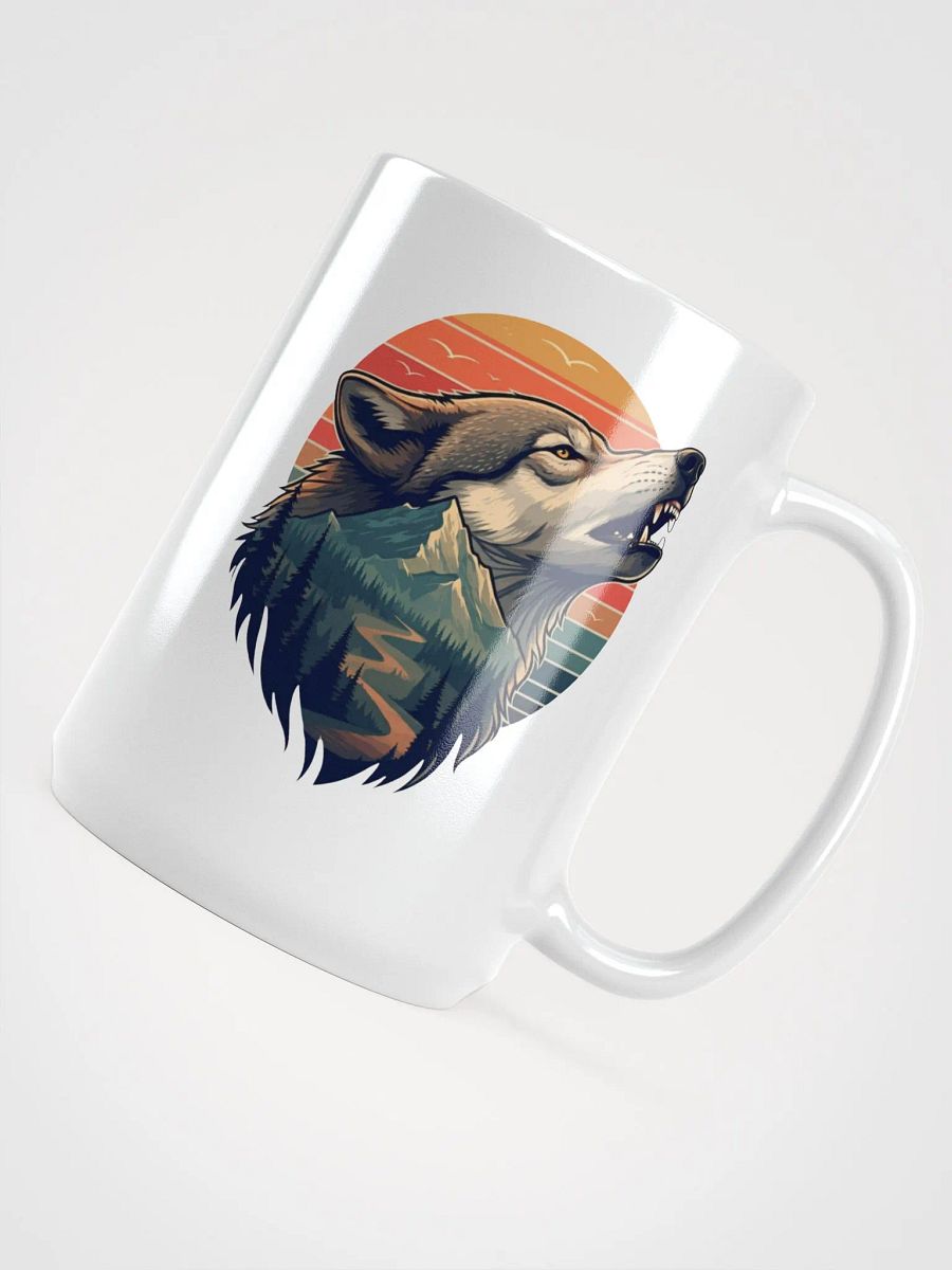 Howling Wolf Landscape Mug product image (4)