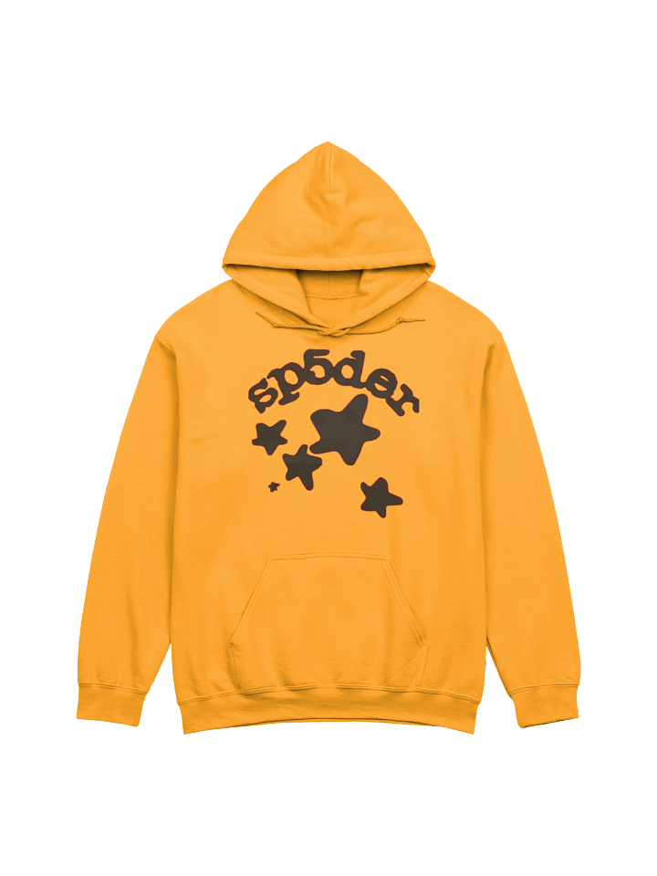 Sp5der Beluga Hoodie Gold product image (1)