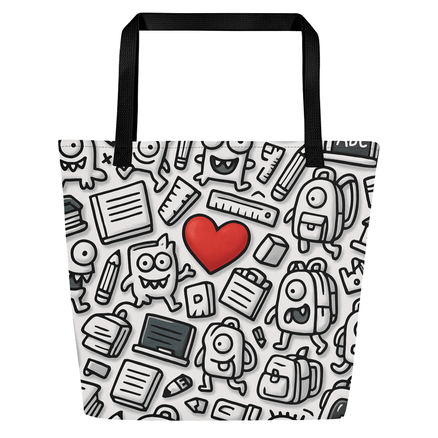 School Love Doodle- Tote Bag product image (1)
