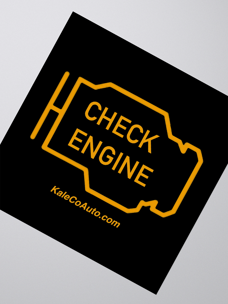 Check Engine Sticker product image (3)