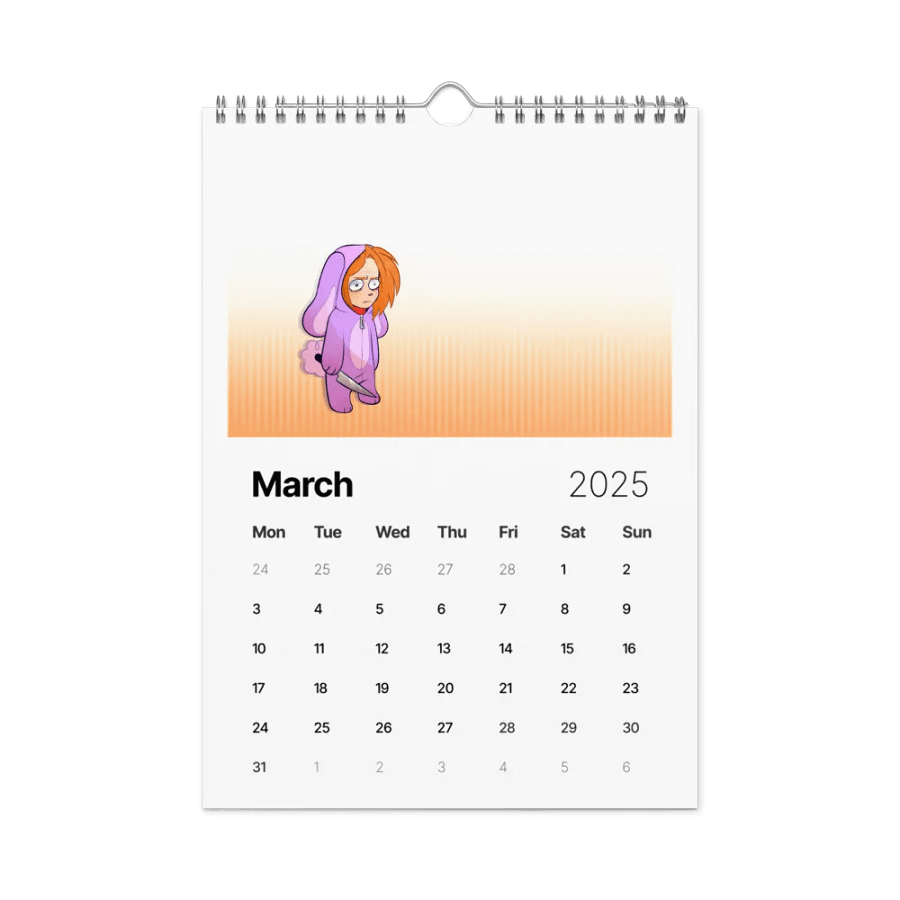 PIN-UP SLASHER HORROR CALENDAR product image (10)