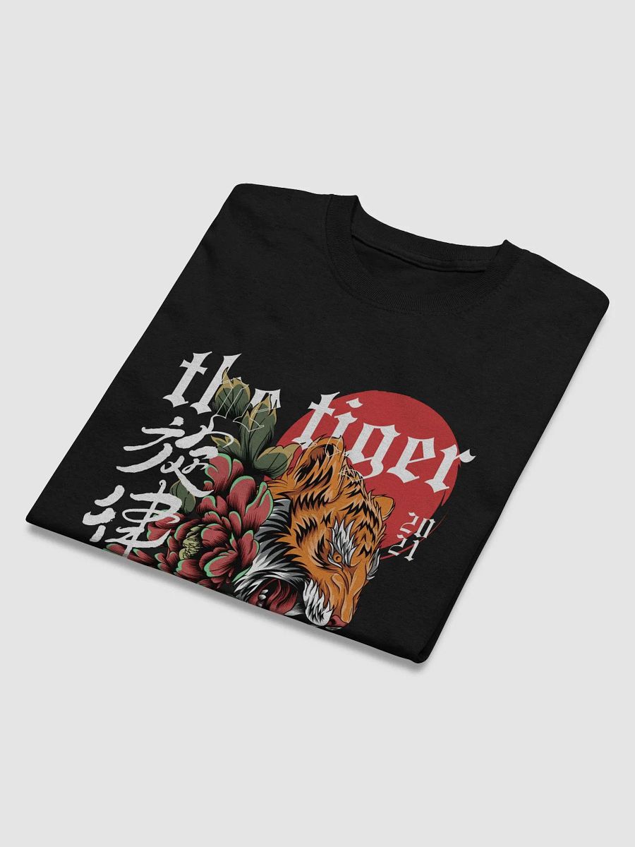 tiger flower soft unisex printed t-shirt product image (3)