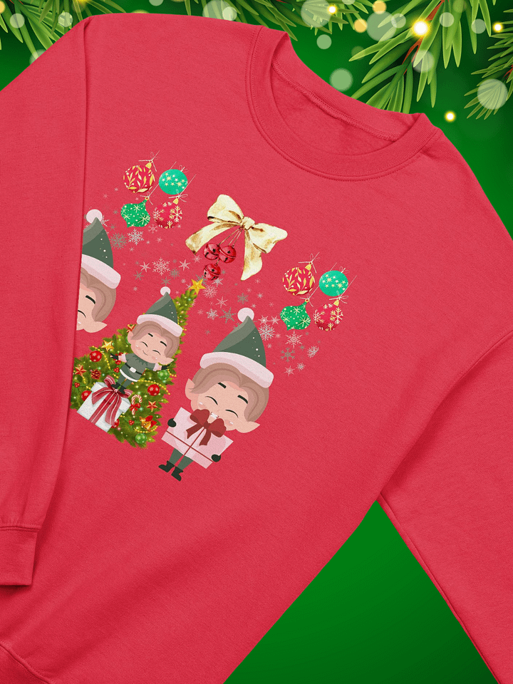 Elf Family Festive Sweatshirt product image (2)
