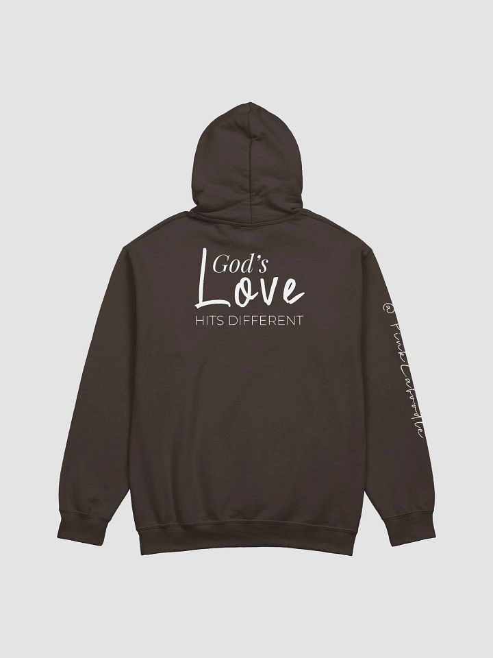 God’s Love Hits Different Hoodie product image (2)