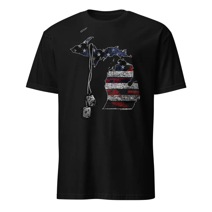 Michigan Veteran Dog Tags product image (1)