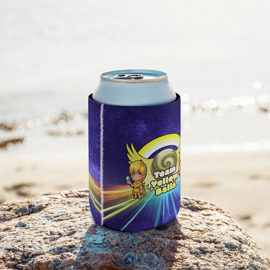 Team Yellow Balls Koozie product image (4)