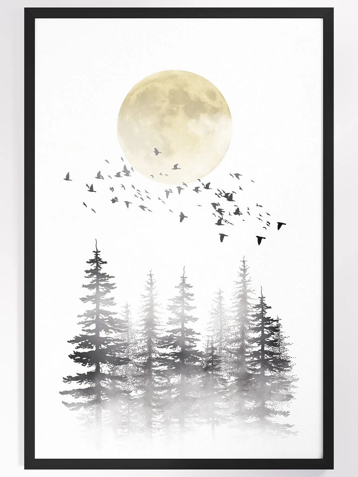 Mystical Moonrise Framed Poster product image (1)